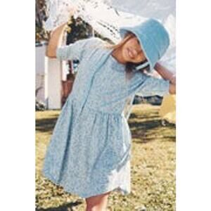 Huxbaby Girls Floral Organic Cotton Summer Dress size 4